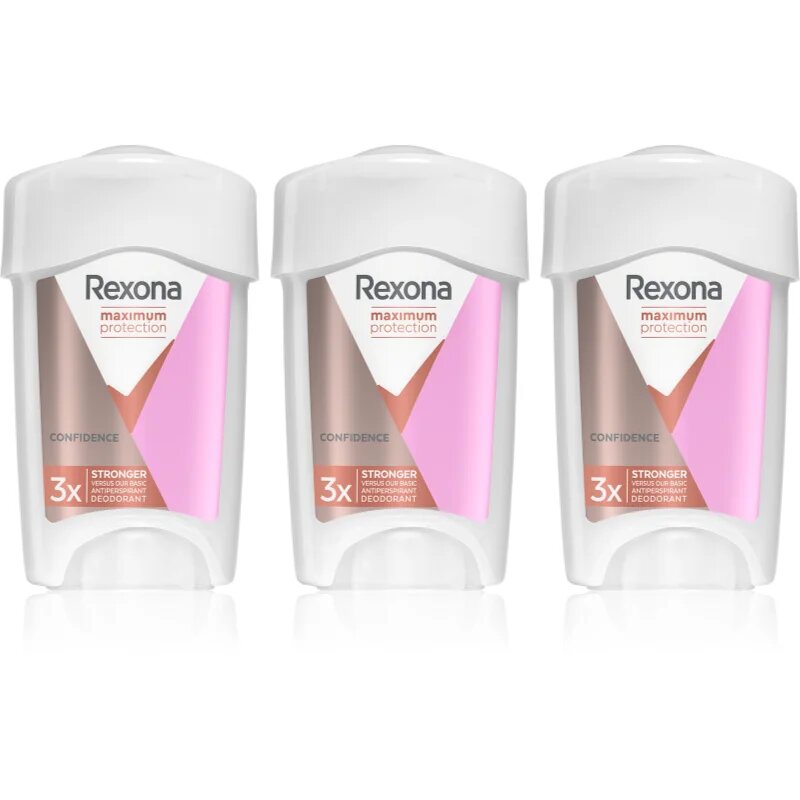 Rexona Maximum Protection Confidence kremasti antiperspirant proti prekomernemu potenju
