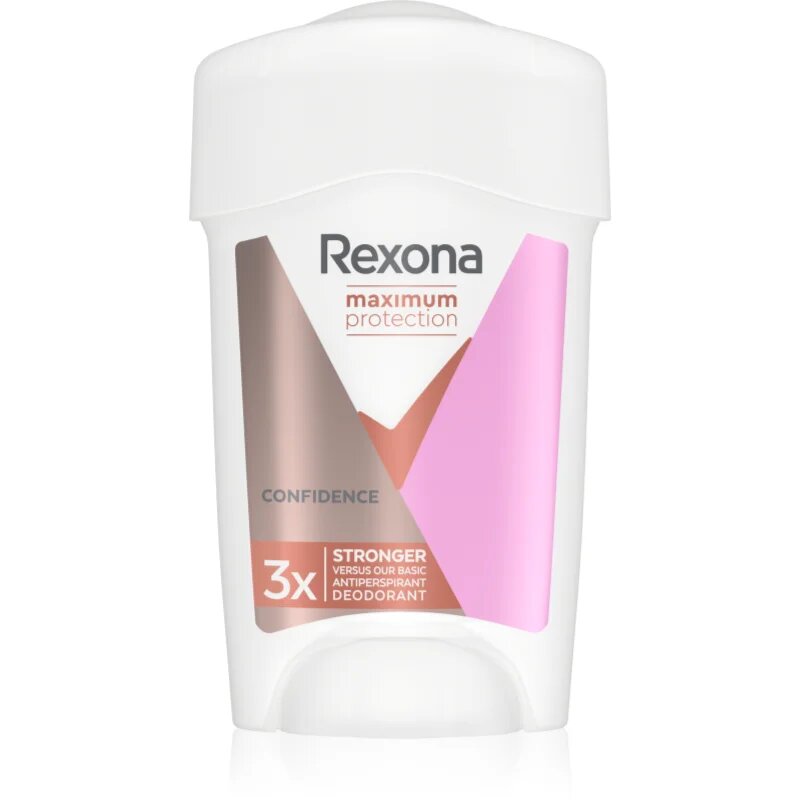 Rexona Maximum Protection Confidence kremasti antiperspirant proti prekomernemu potenju Confidence 45 ml
