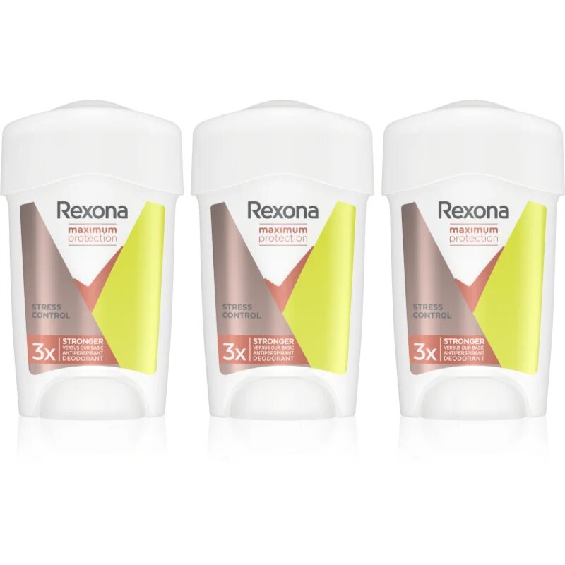 Rexona Maximum Protection Stress Control kremasti antiperspirant proti prekomernemu potenju