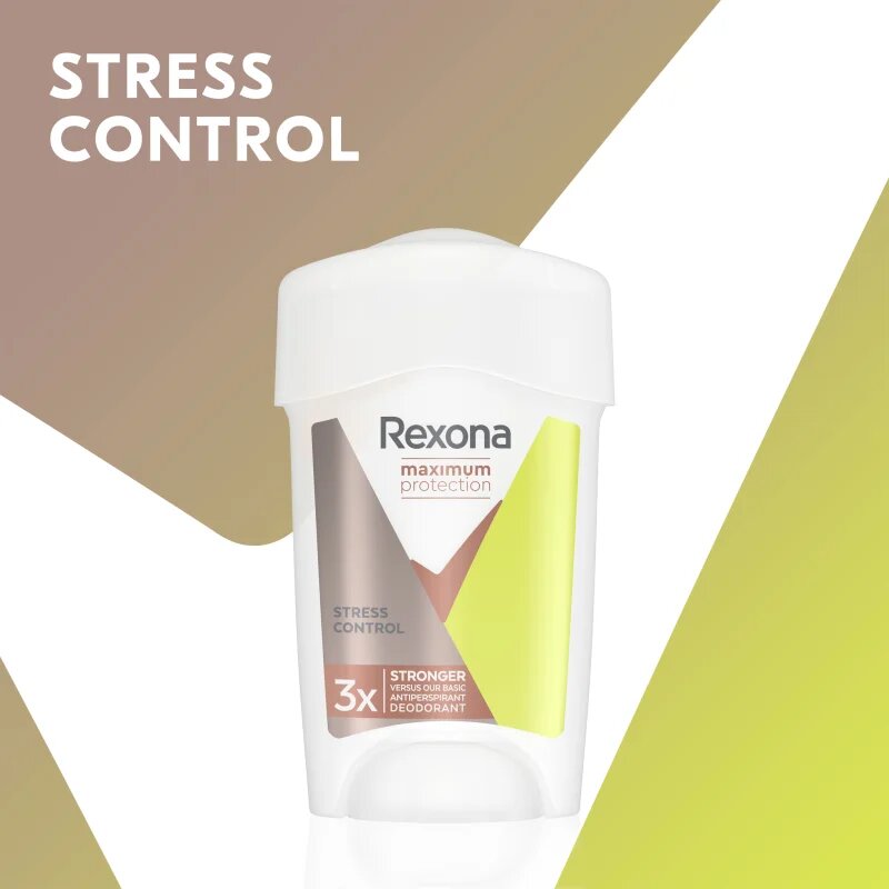 Rexona Maximum Protection Stress Control kremasti antiperspirant proti prekomernemu potenju 45 ml