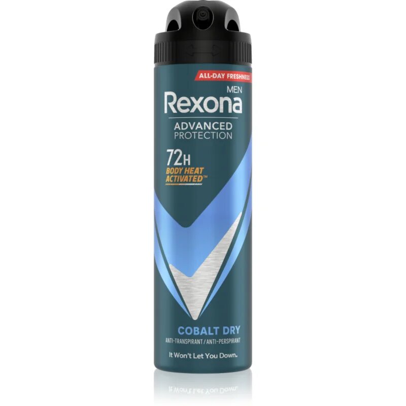 Rexona Men Advanced Protection Cobalt Dry antiperspirant v pršilu 72 ur za moške 150 ml