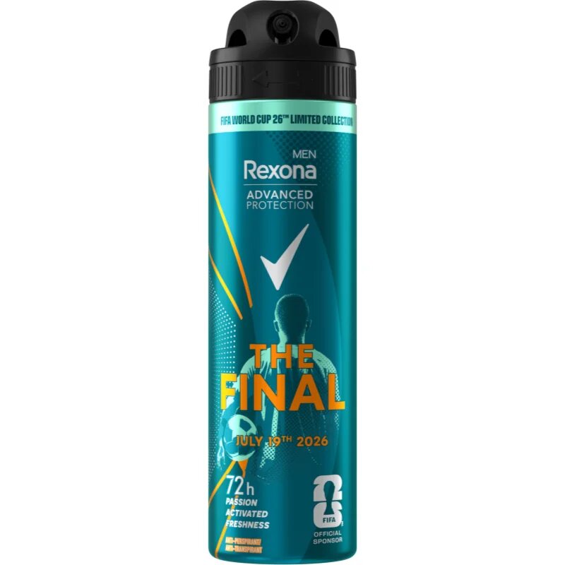 Rexona Men Advanced Protection FIFA antiperspirant pršilo 150 ml