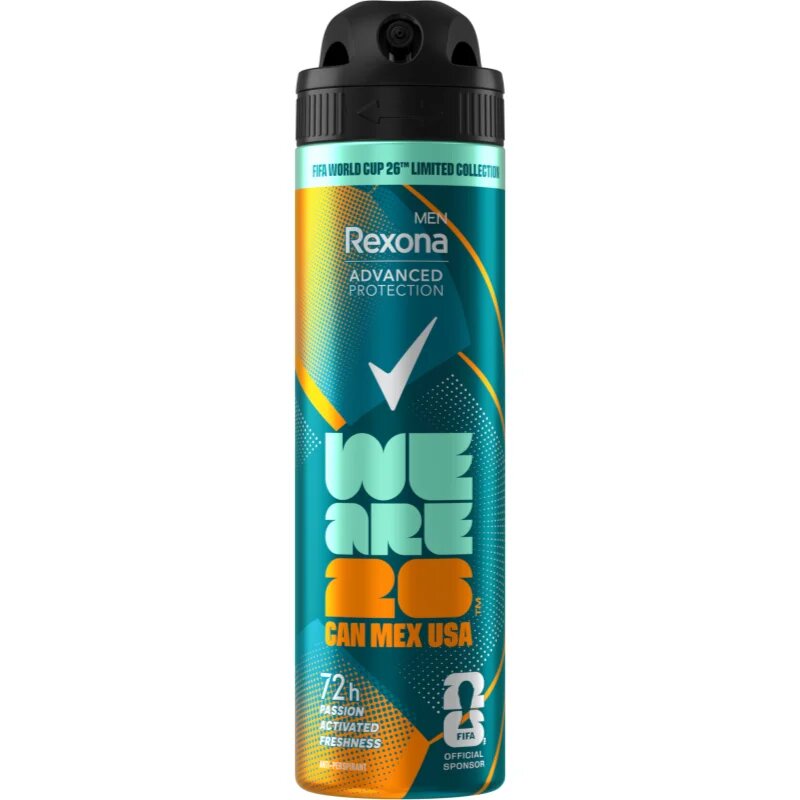Rexona Men Advanced Protection FIFA antiperspirant pršilo 150 ml