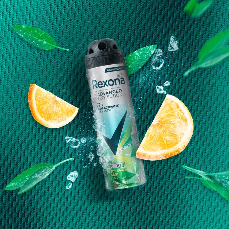 Rexona Men Advanced Protection Iced Lemon & Sage antiperspirant pršilo 150 ml