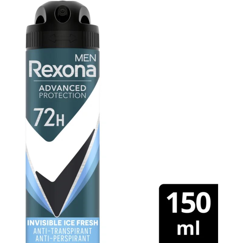 Rexona Men Advanced Protection Invisible Ice Fresh antiperspirant za moške 150 ml