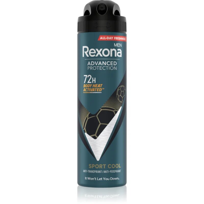 Rexona Men Advanced Protection Sport Cool antiperspirant v pršilu 72 ur za moške 150 ml