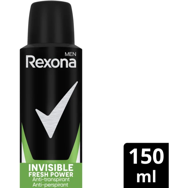 Rexona Men Invisible Fresh Power antiperspirant v pršilu za moške 150 ml