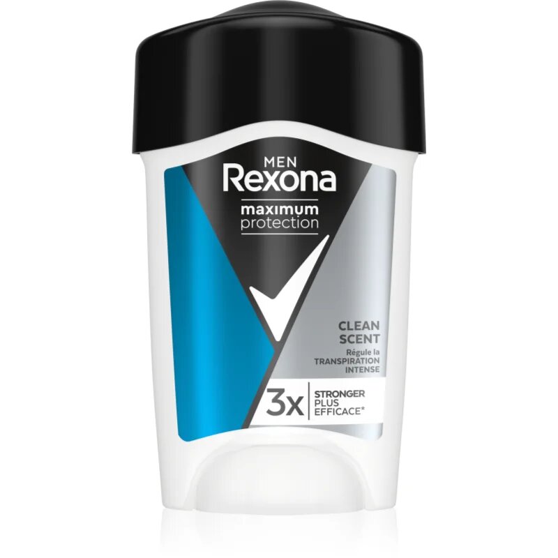 Rexona Men Maximum Protection Clean Scent kremasti antiperspirant proti prekomernemu potenju 45 ml