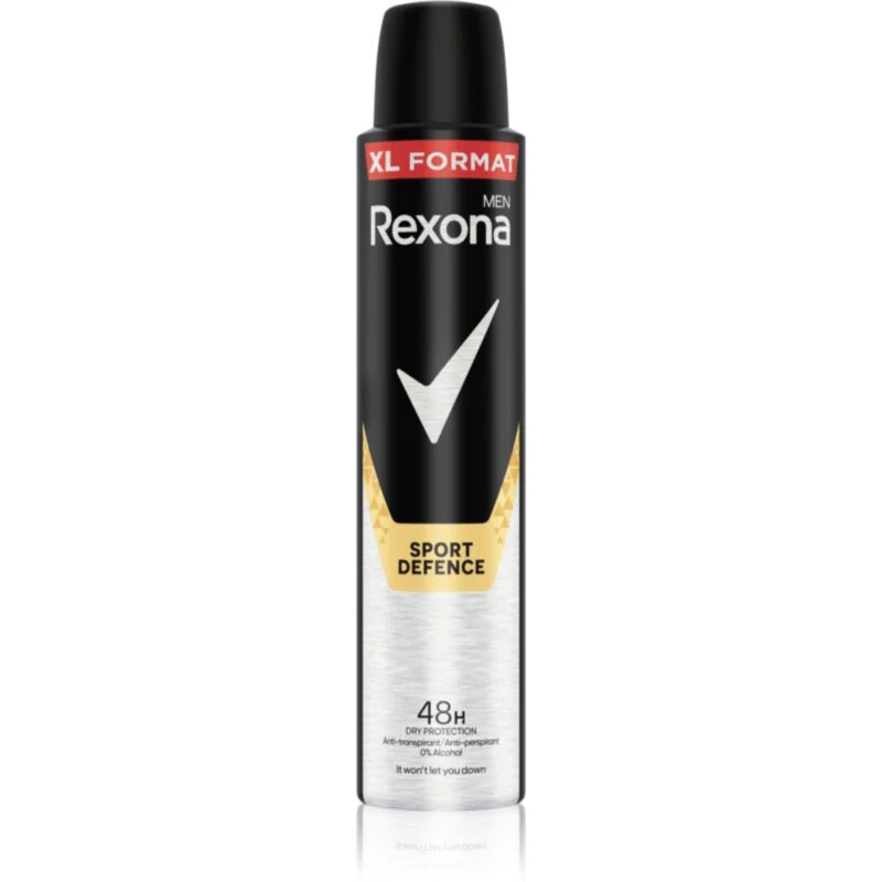 Rexona Men Sport Defense antiperspirant v pršilu za moške XL 200 ml
