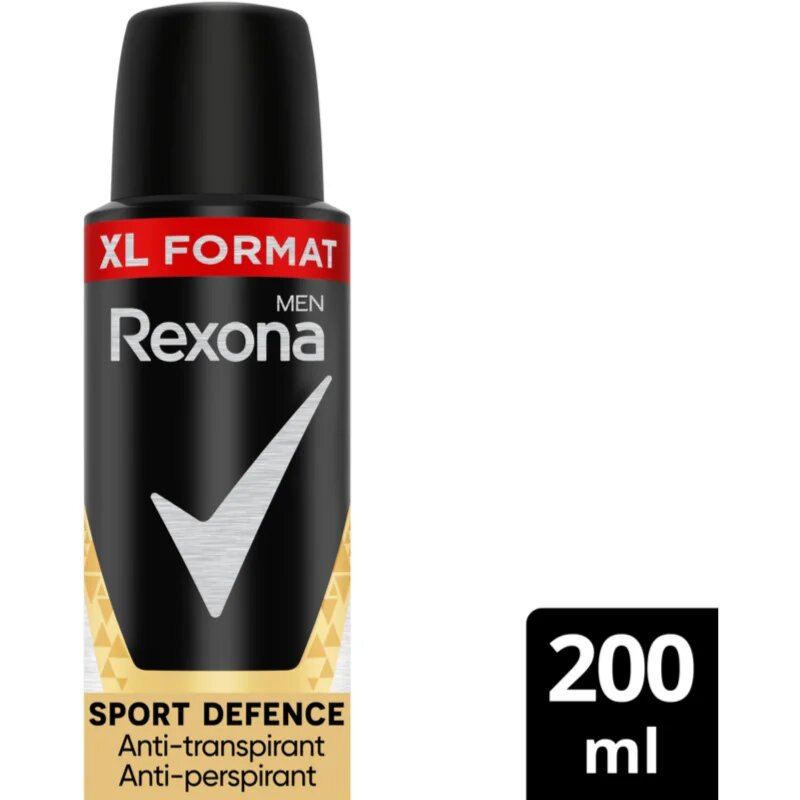 Rexona Men Sport Defense antiperspirant v pršilu za moške XL 200 ml