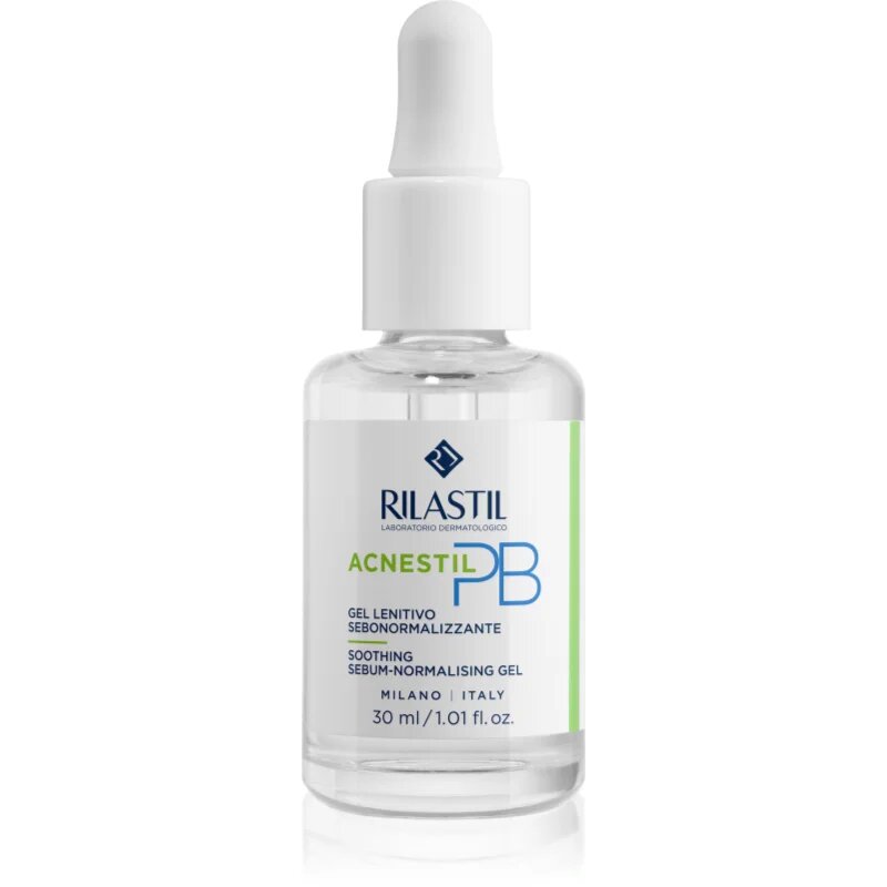 Rilastil Acnestil PB pomirjajoči gel za mastno in problematično kožo 30 ml
