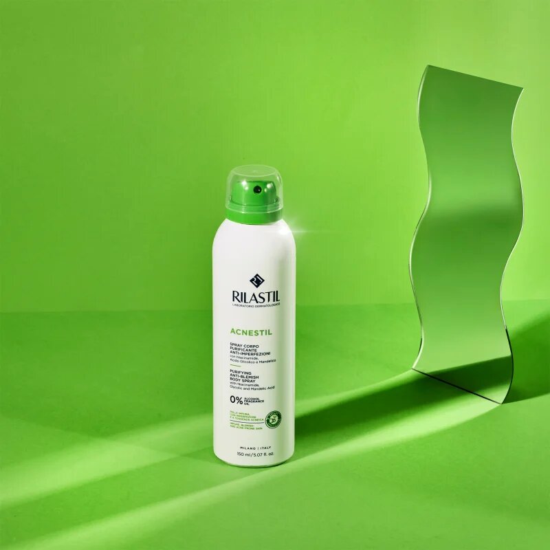 Rilastil Acnestil pršilo za telo proti aknam 150 ml