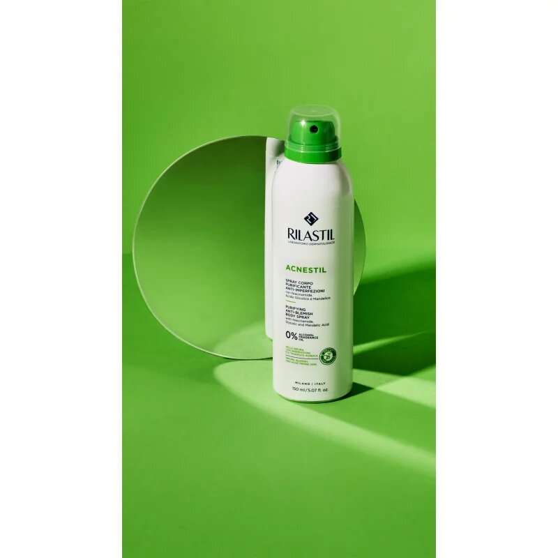 Rilastil Acnestil pršilo za telo proti aknam 150 ml