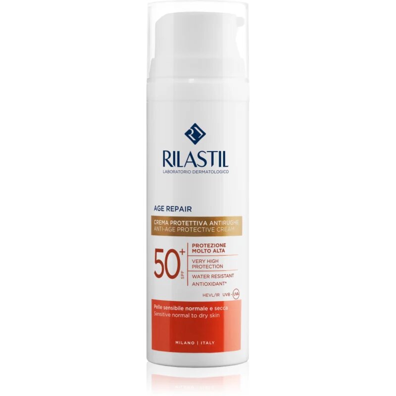 Rilastil Age Repair SPF 50+ zaščitna krema za obraz SPF 50+ 50 ml