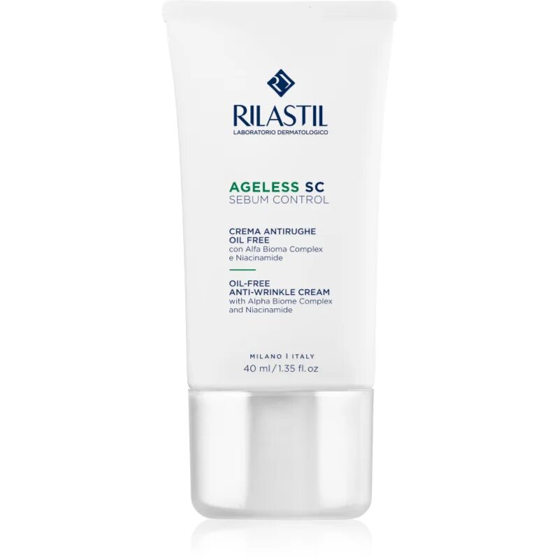 Rilastil Ageless SC krema proti gubam za mastno in mešano kožo 40 ml