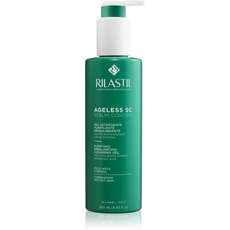 Rilastil Ageless SC matirajoči čistilni gel 250 ml