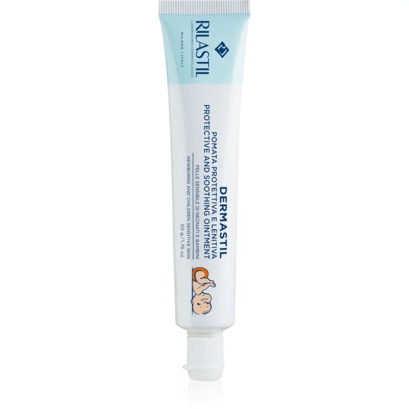 Rilastil Dermastil Pediatric zaščitno mazilo za otroško ritko 50 g