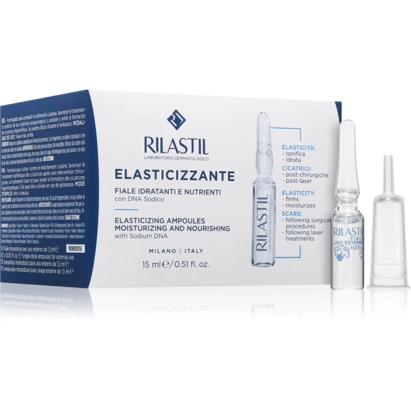 Rilastil Elasticizzante ampule povečuje elastičnost kože 10x1.5 ml