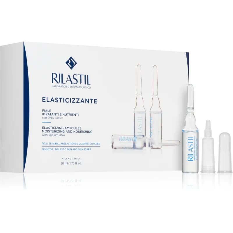 Rilastil Elasticizzante ampule povečuje elastičnost kože 10x5 ml