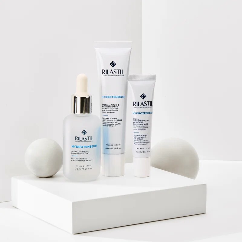 Rilastil Hydrotenseur Rich krema za obraz proti gubam za zelo suho kožo 40 ml