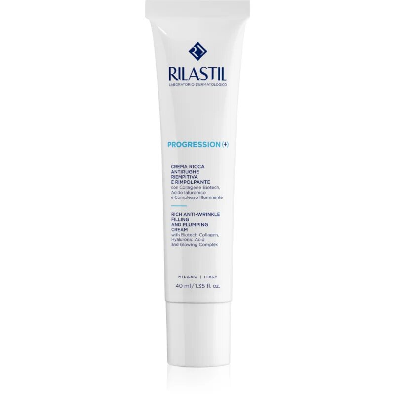 Rilastil Progression(+) Rich krema za polnjenje gub proti gubam 40 ml