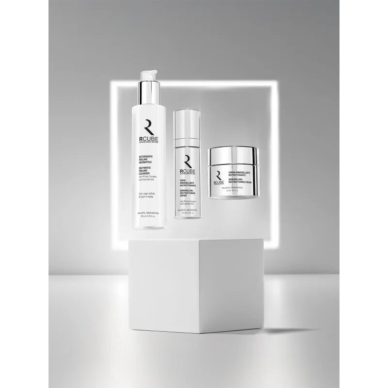 Rilastil RCube učvrstitveni serum za obraz proti gubam 30 ml