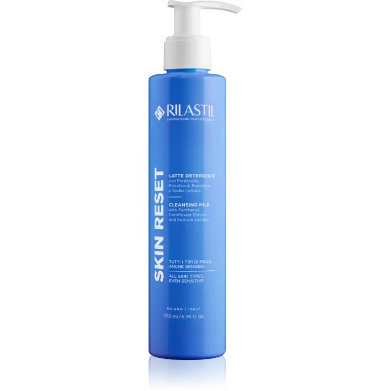 Rilastil Skin Reset nežno čistilno mleko 200 ml