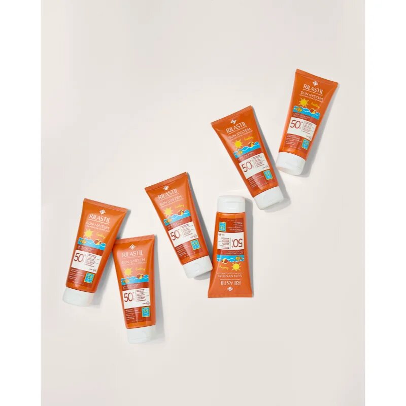 Rilastil Sun System Baby losjon za sončenje za otroke SPF 50+ 200 ml