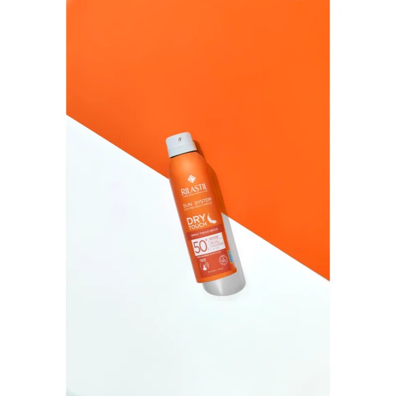 Rilastil Sun System Dry Touch zaščitno pršilo za sončenje SPF 50 200 ml