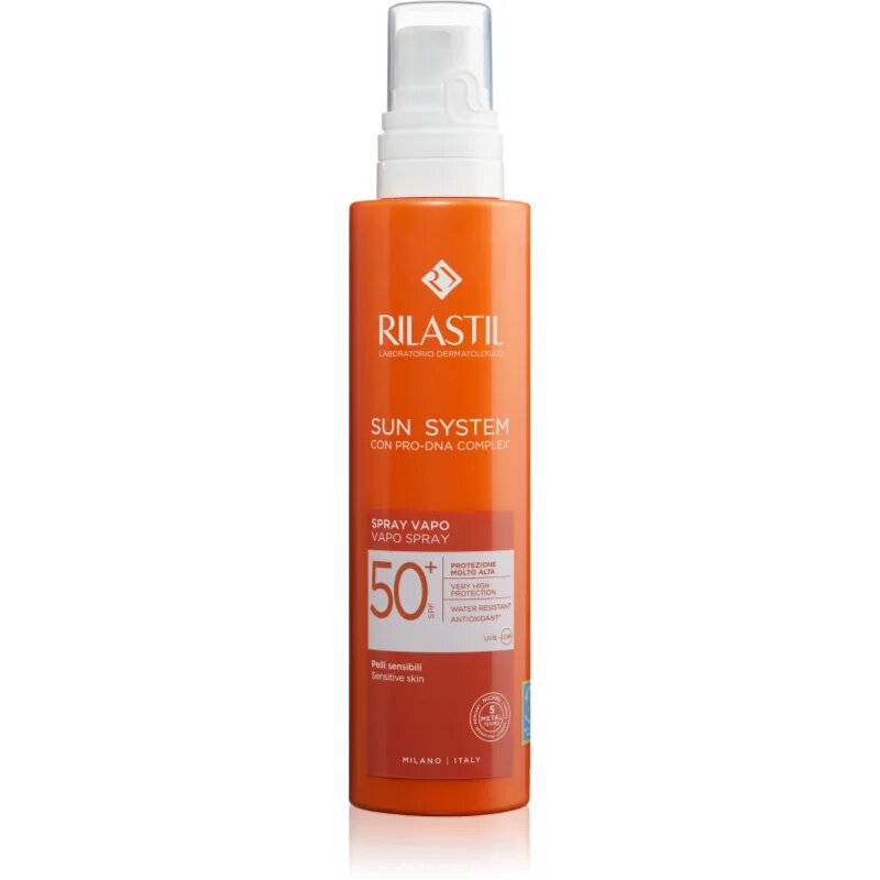 Rilastil Sun System emulzija za sončenje v pršilu SPF 50+ 200 ml
