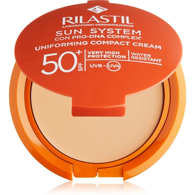 Rilastil Sun System kompaktni puder SPF 50+ odtenek Beige 10 g