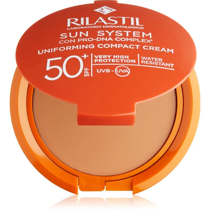 Rilastil Sun System kompaktni puder SPF 50+ odtenek Bronze 10 g
