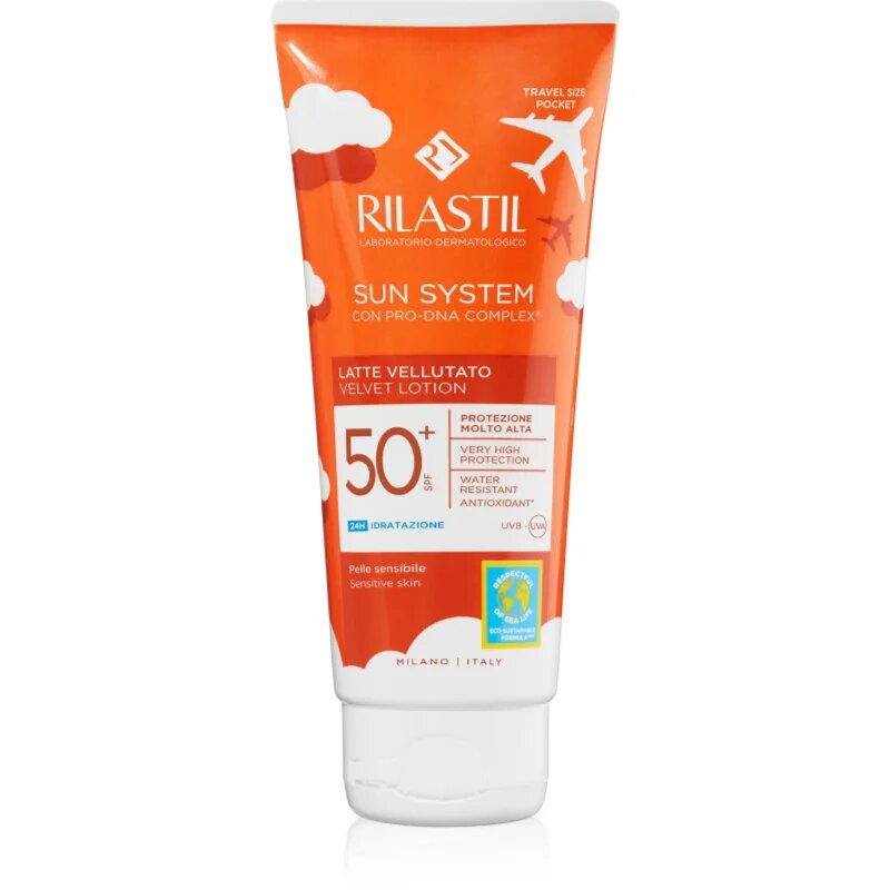 Rilastil Sun System vlažilni losjon za sončenje SPF 50+ 100 ml