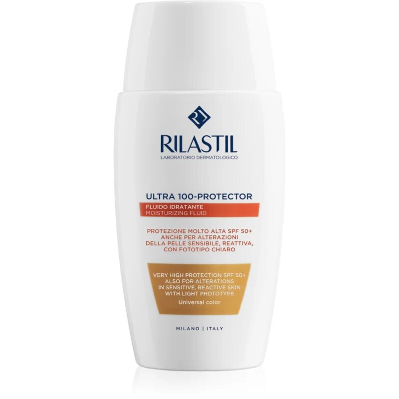Rilastil Ultra 100-Protector zaščitni tonirani fluid za obraz SPF 50+ 50 ml