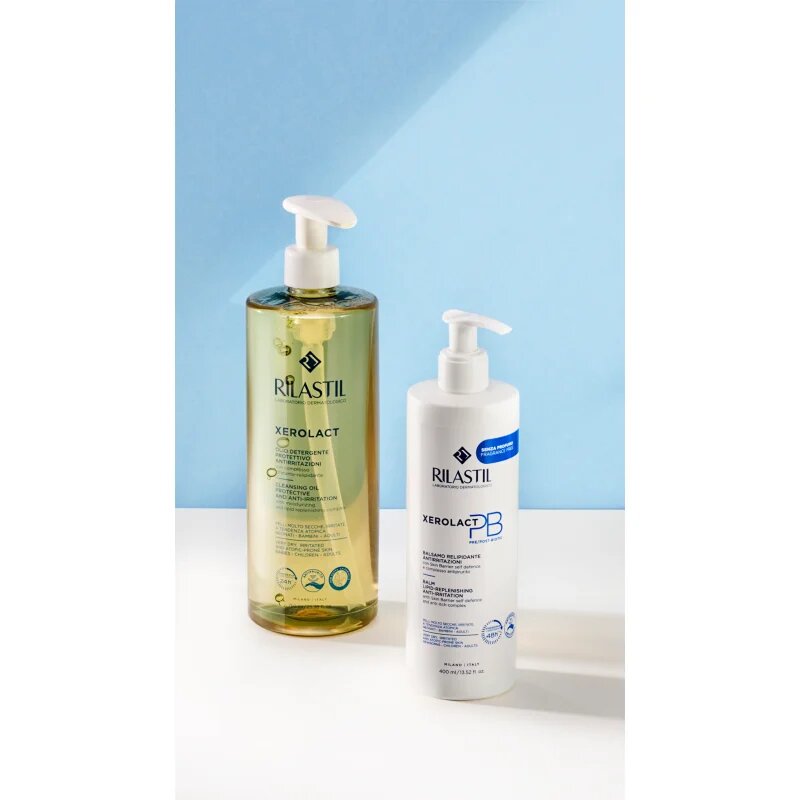 Rilastil Xerolact Cleansing Oil čistilno olje za suho do atopijsko kožo 1000 ml
