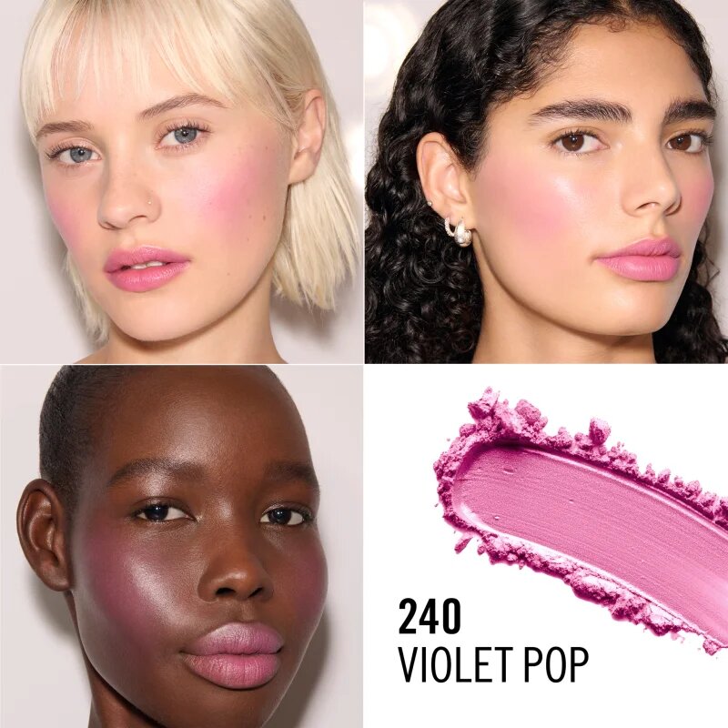 Rimmel Full Volume Cheek & Lip Stick rdečilo v paličici odtenek 240 Violet Pop 6 g