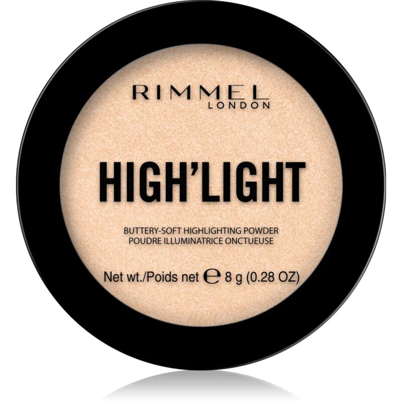 Rimmel High'light kompaktni pudrasti osvetljevalec odtenek 001 Stardust 8 g