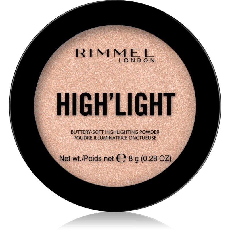 Rimmel High'light kompaktni pudrasti osvetljevalec odtenek 002 Candelit 8 g