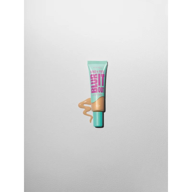 Rimmel Kind & Free Blur It Out lahki vlažilni tekoči puder SPF 20 odtenek 350 Golden Honey 30 ml