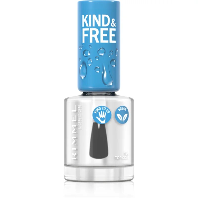 Rimmel Kind & Free nadlak za nohte odtenek 150 Oxygen Wave 8 ml