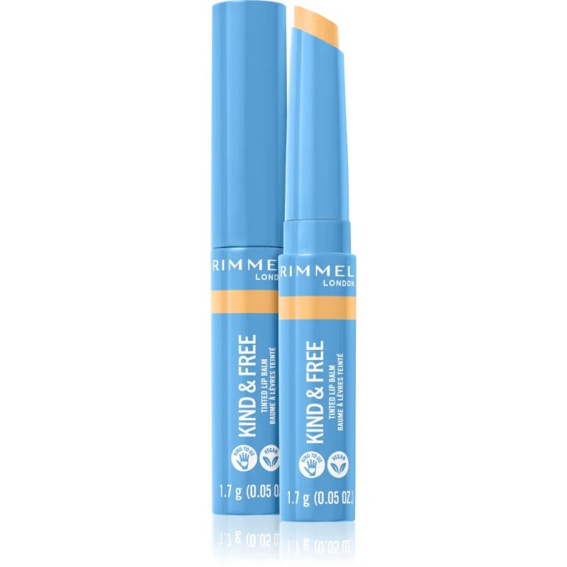 Rimmel Kind & Free tonirani balzam za ustnice odtenek 001 Air Storm 17 g