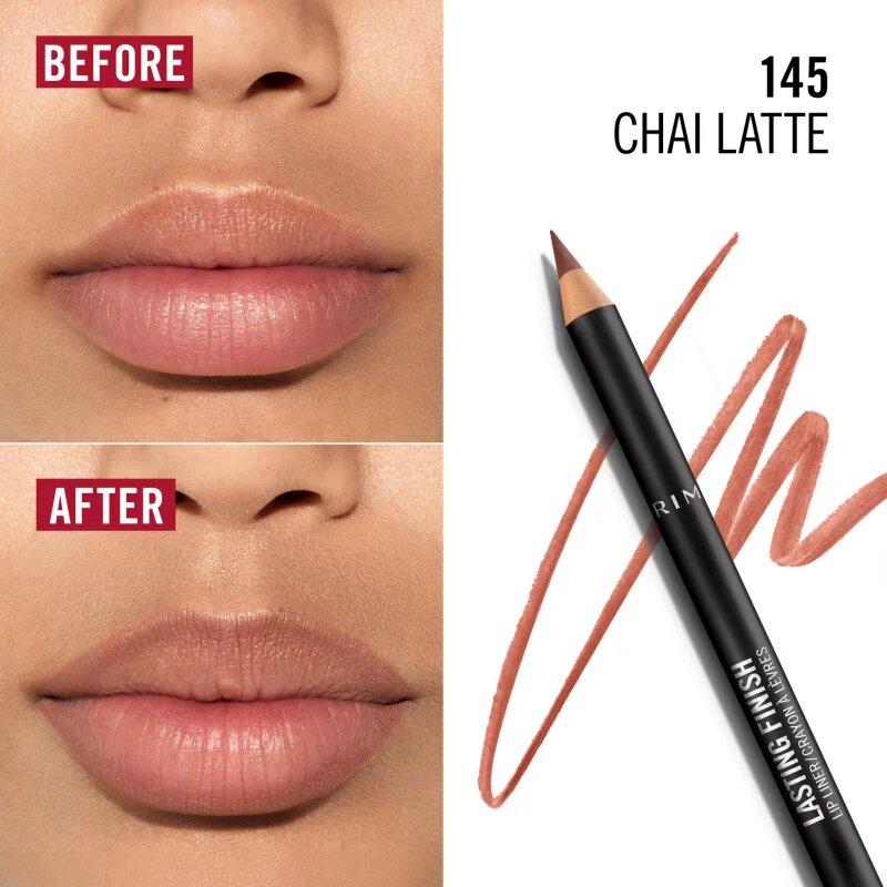 Rimmel Lasting Finish črtalo za ustnice odtenek 145 Chai Latte 1.2 g