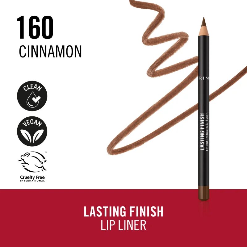 Rimmel Lasting Finish črtalo za ustnice odtenek 160 Cinnamon 1.2 g