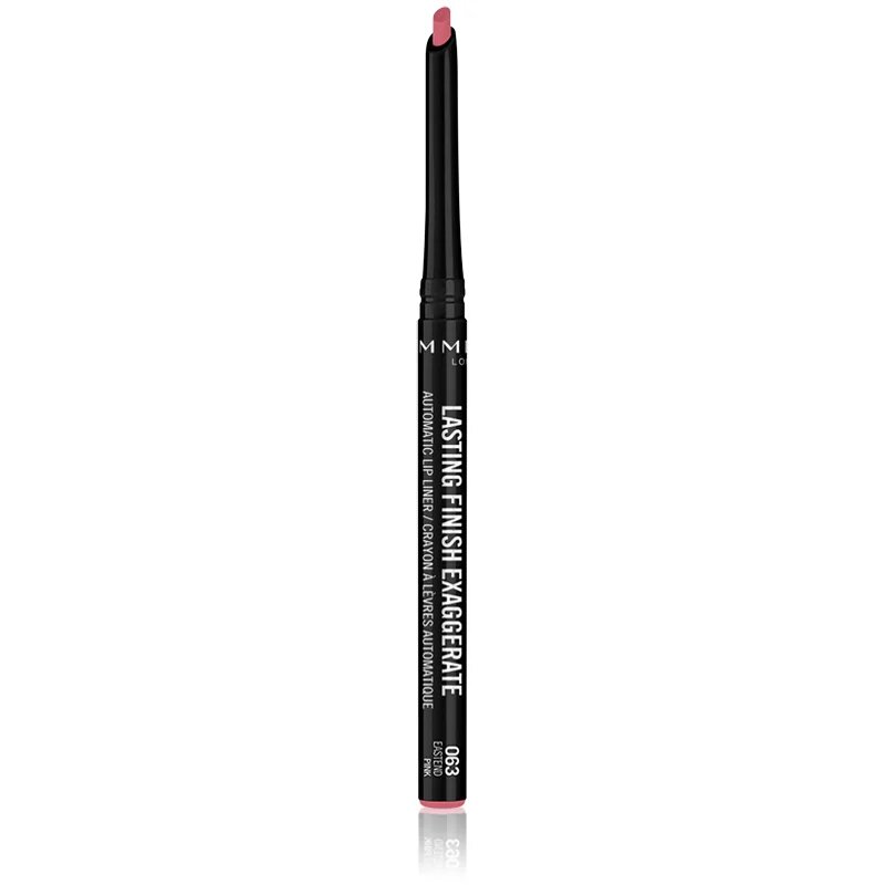 Rimmel Lasting Finish Exaggerate avtomatičen svinčnik za ustnice odtenek 063 Eastend Pink 025 g
