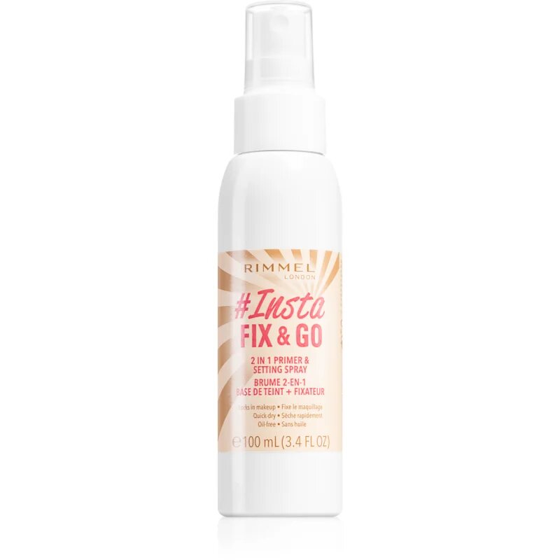 Rimmel Lasting Finish Fix & Go lahko večnamensko pršilo 100 ml