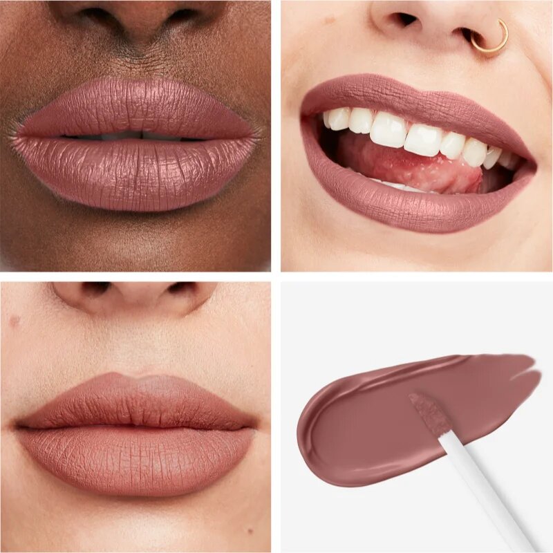 Rimmel Lasting Mega Matte lahka tekoča mat šminka 16 ur odtenek Strapless 74 ml