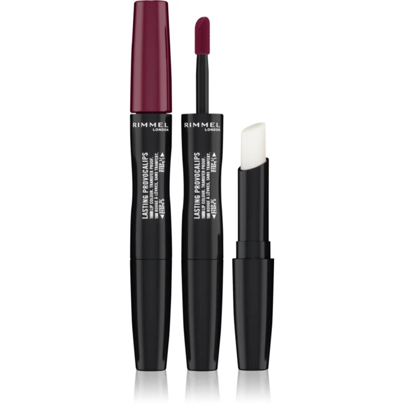 Rimmel Lasting Provocalips Double Ended dolgoobstojna šminka odtenek 570 No Wine-Ing 35 g