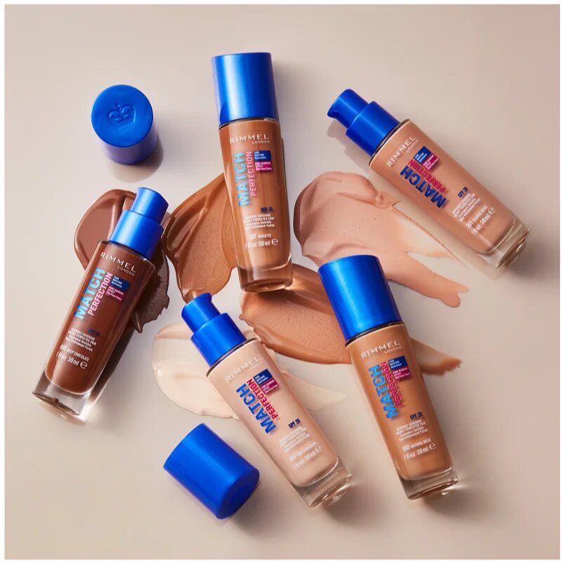 Rimmel Match Perfection tekoči puder SPF 20 odtenek 201 Classic Beige 30 ml