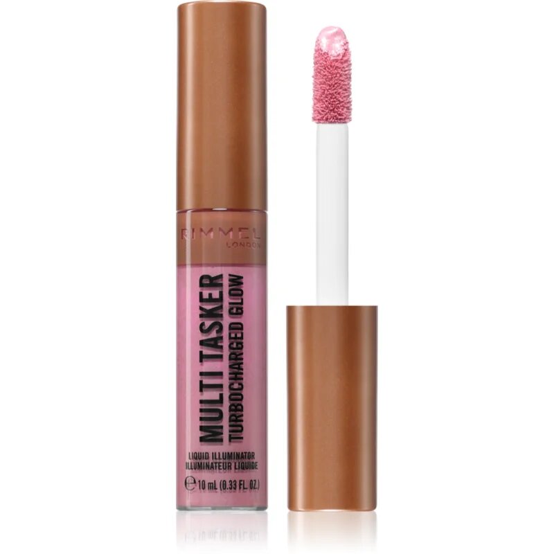 Rimmel Multi-Tasker Turbocharged Glow tekoči osvetljevalec odtenek 001 Not a Basic B 10 ml