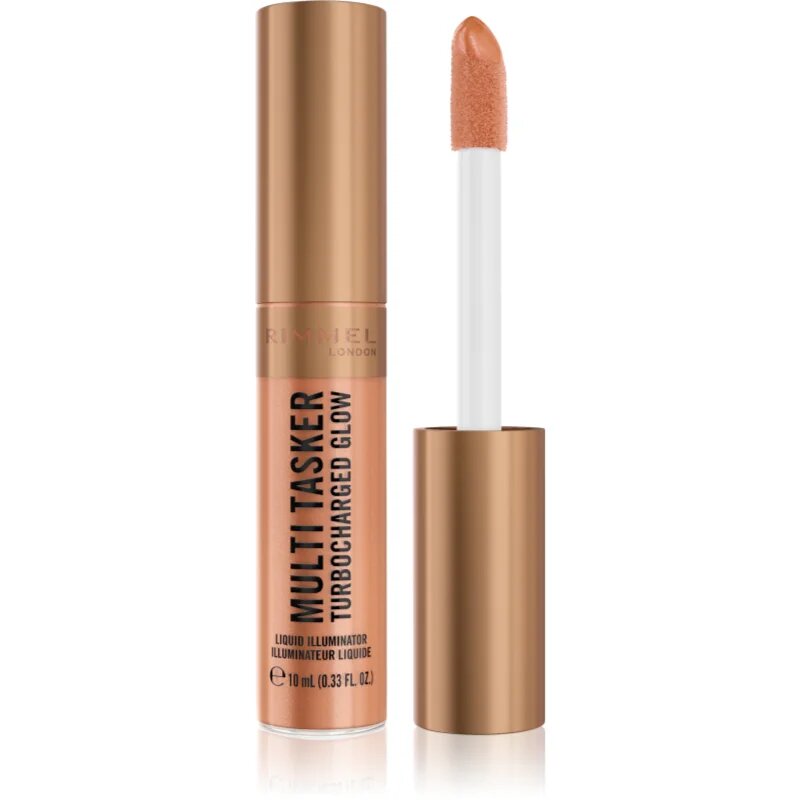 Rimmel Multi-Tasker Turbocharged Glow tekoči osvetljevalec odtenek 007 Spilling the Tea 10 ml
